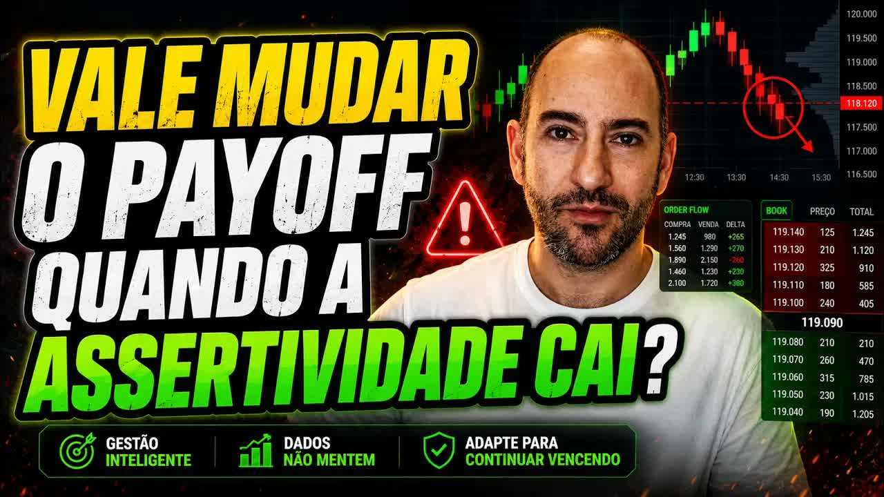 Vale mudar o payoff quando a assertividade cai?